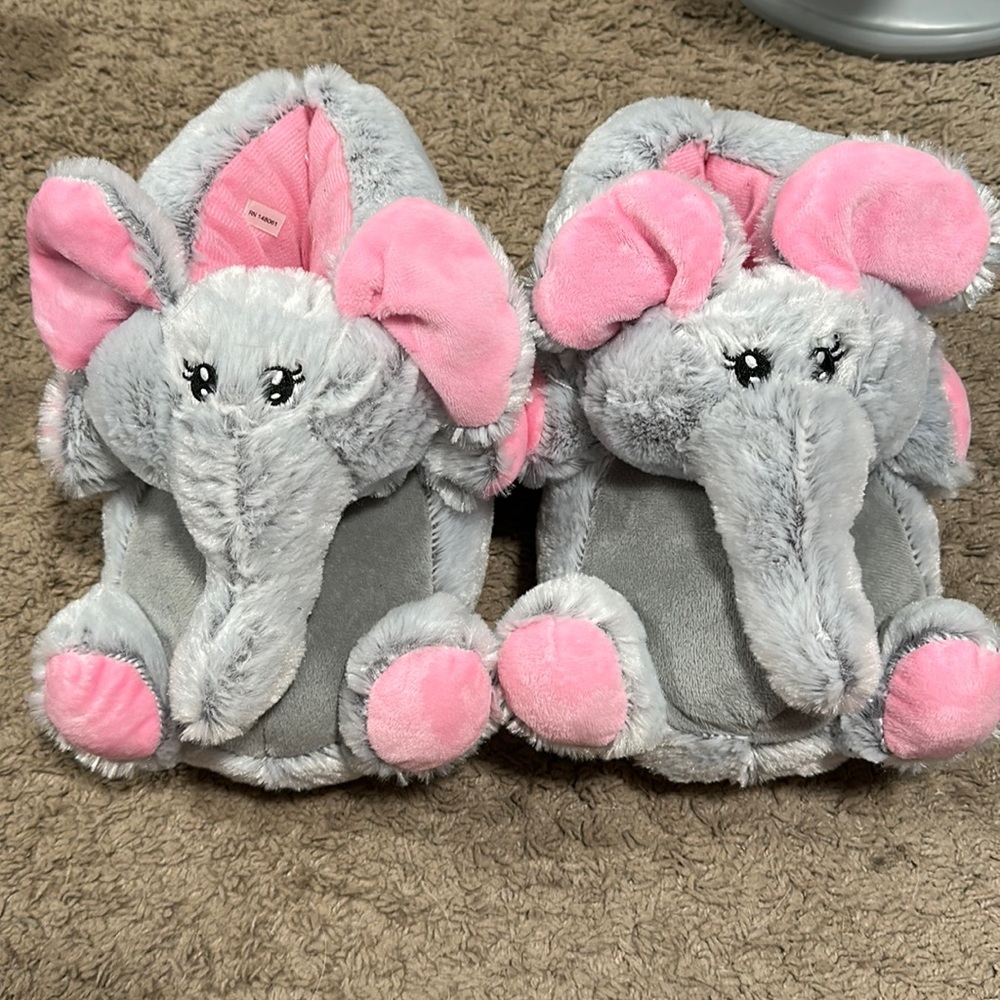 Elephant slippers